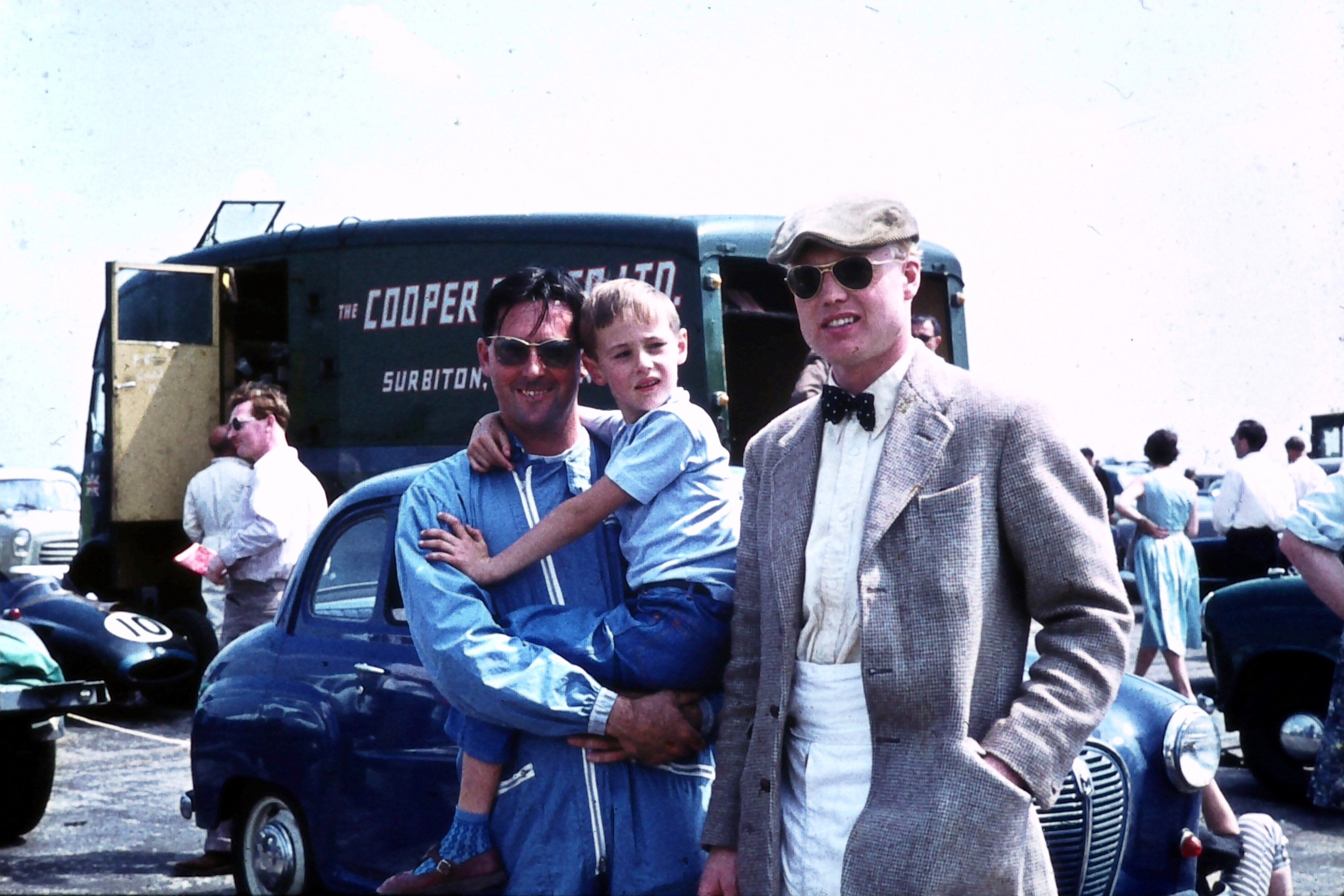 1955 - Dad Geoff Mike Hawthorn